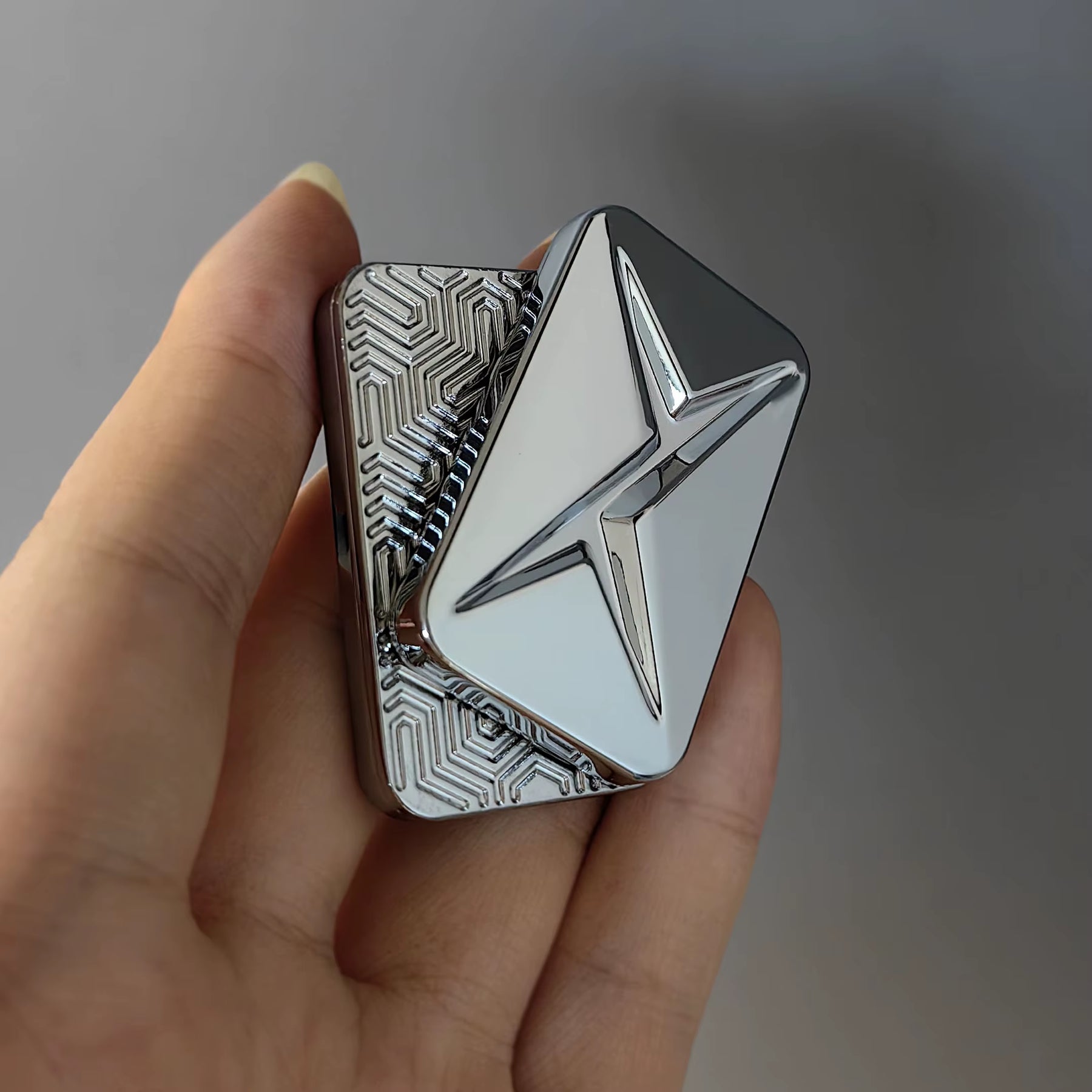 Magnetic Metal EDC Fidget Slider - Stress Relief, Infinite Fidget Fun!